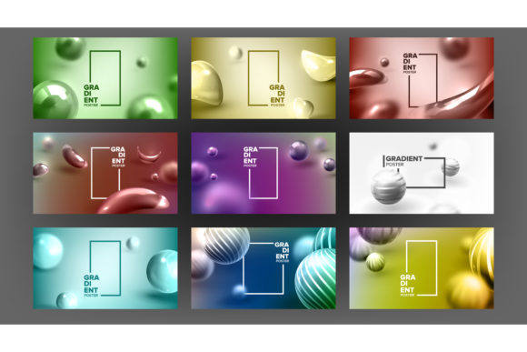 Abstract Liquid Fluid Background Set: A Practical Resource for Modern Digital Design