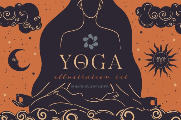Bringing Calm to Design: A Practical Look at the Yoga Illustration Vector Set