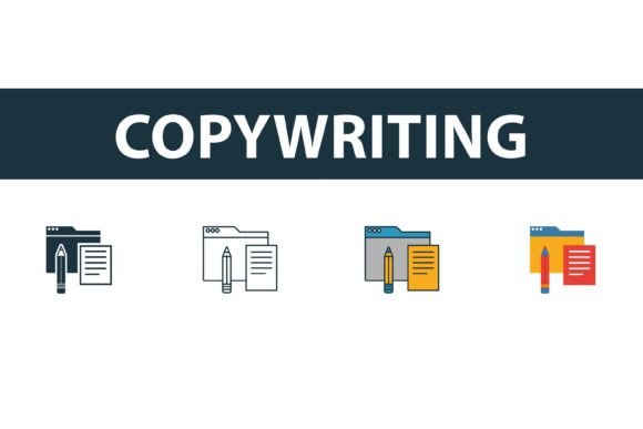 Copywriting Icon Set: Elevating Visual Communication for Modern Creators