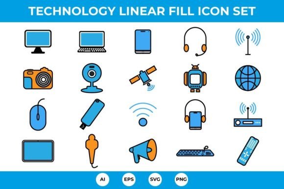 Enhancing Digital Interfaces with Linear Fill Technology and Multimedia Icons