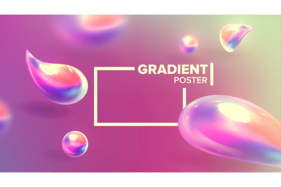 Fluid Liquid Abstract Background Vector