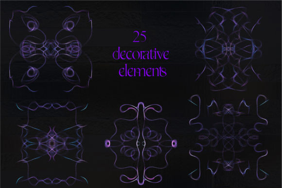Glowing Decor: Whimsical Glitter Elements