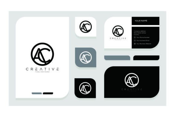 Letter C Logo & Business Card Design