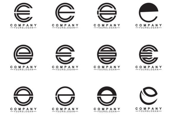Mastering the Letter E Logo Icon Design Template