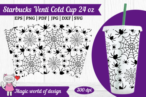 Spooky & Stylish: Halloween Spider Web Tumbler SVG